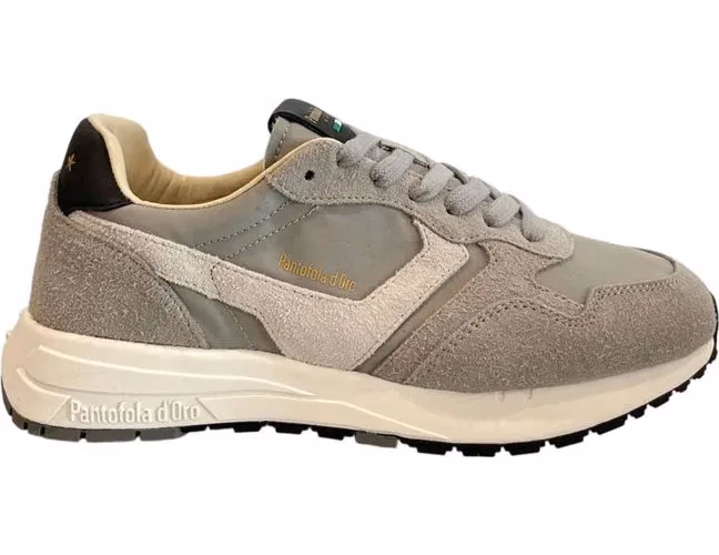 Pantofola D'Oro Grey Suede Men's Sneaker