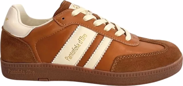Pantofola D'Oro Brown Suede Men Sneaker