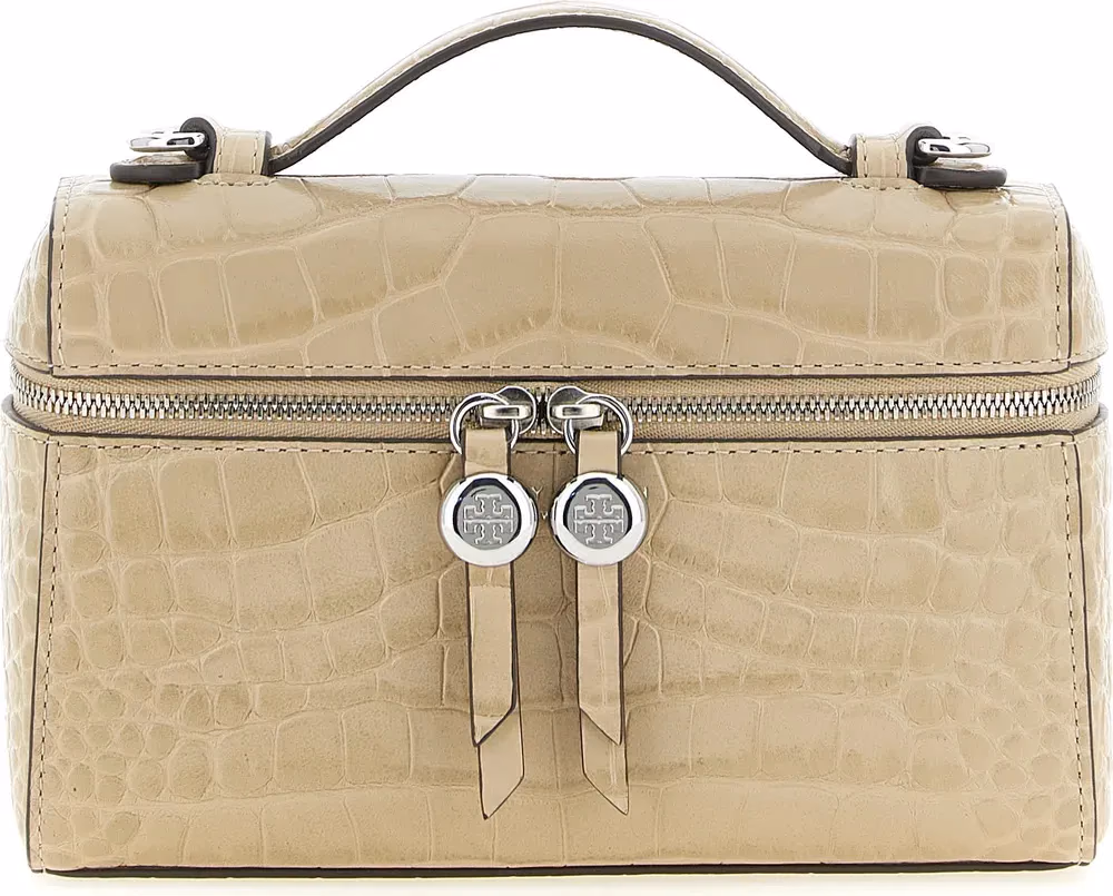 Tory Burch Beige Cowhide Shoulder Bag