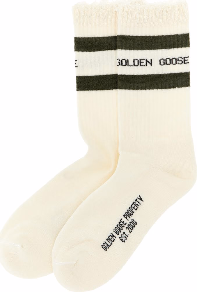 Golden Goose Bicolor Cotton Socks
