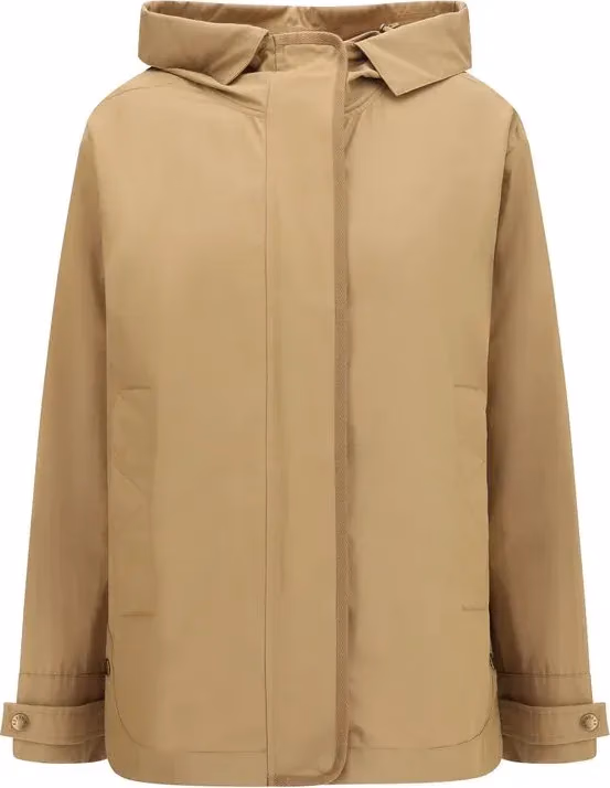 Moncler Beige Polyamide Shell Jacket