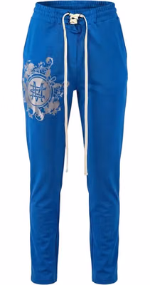 Blue Viscose Women Pants