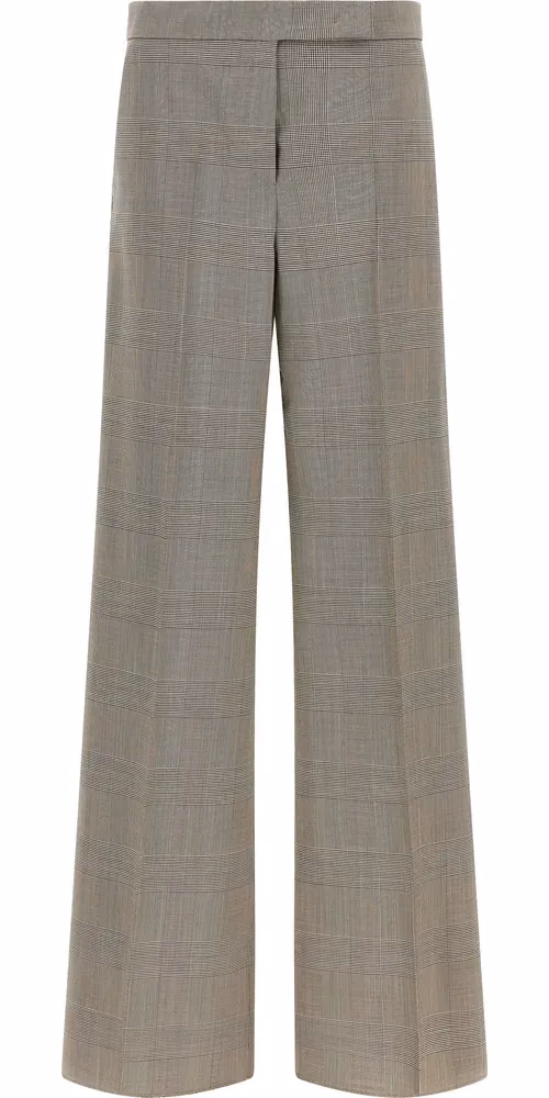 Max Mara Gray Wool Dress Pants