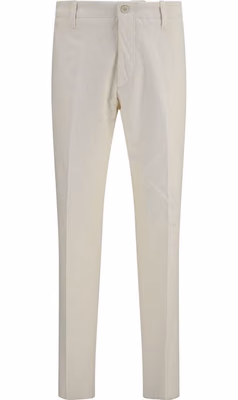 Beige Viscose Casual Pants