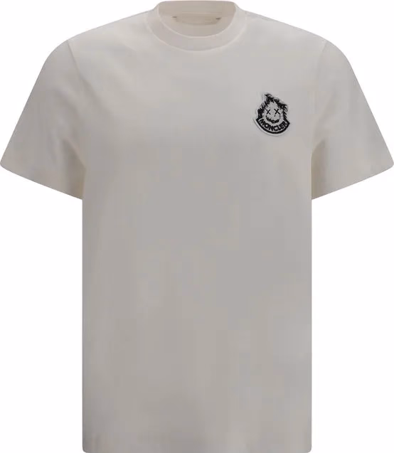 Moncler Beige Cotton T-Shirt