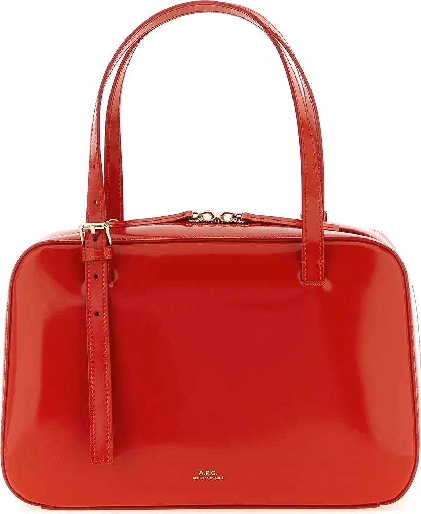 A.P.C. Multicolor Cowhide Handbag