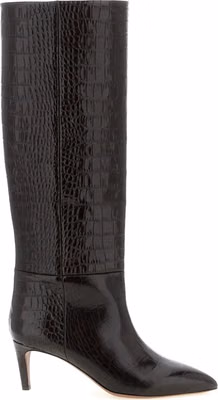 Brown Calfskin Over The Knee