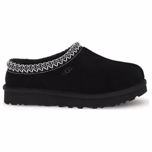 UGG Black Leather Mules