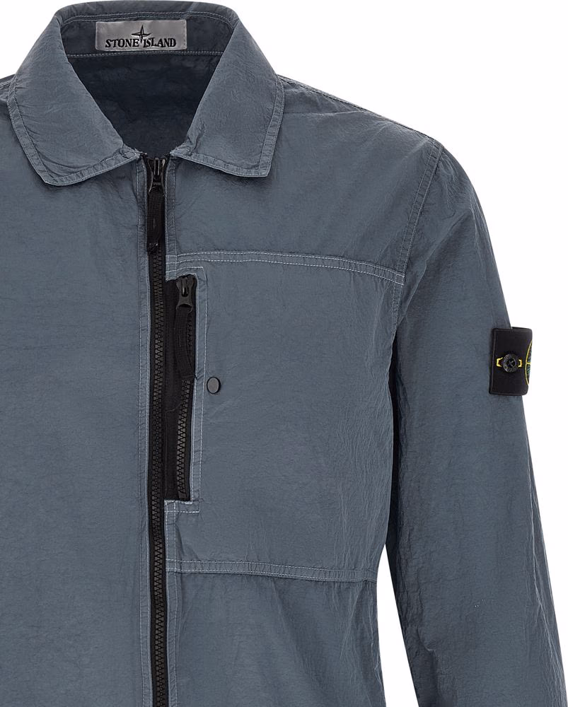 Stone Island Gray Polyamide Blouse