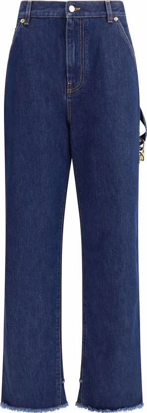 Darkpark Blue Cotton Jeans Denim