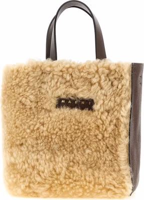 Multicolor Lamb Leather Handbag