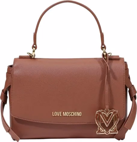 Love Moschino Brown Polyethylene Handbag
