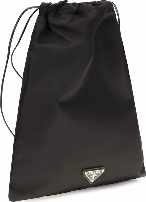 Prada Black Polyamide Clutch Bag