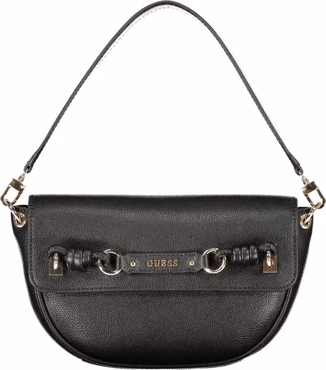 Guess Jeans Black Polyurethane Women Bag