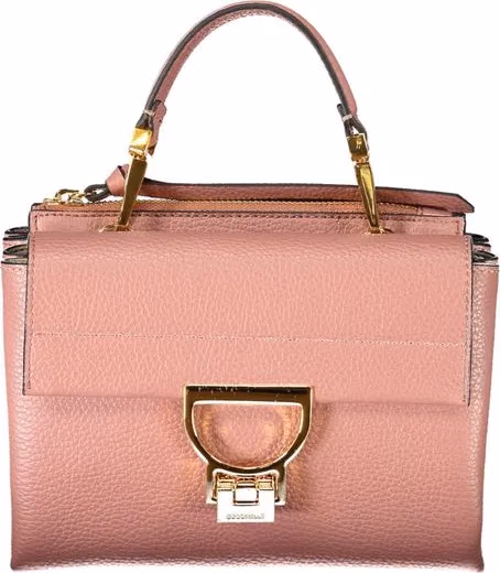 Coccinelle Pink Leather Handbag