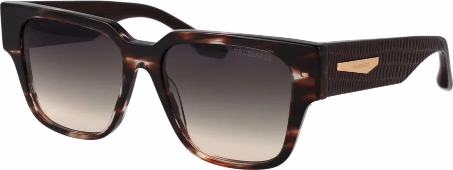 Trussardi Brown Acetate Sunglasses
