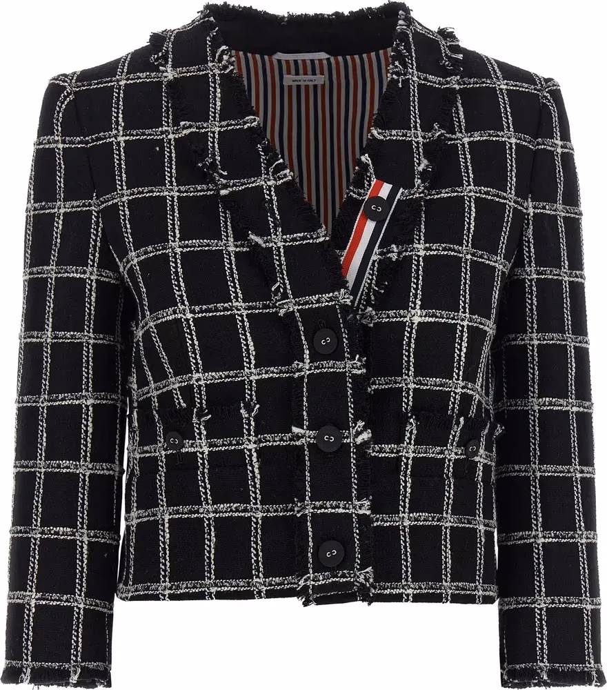Thom Browne Multicolor Cotton Blazer