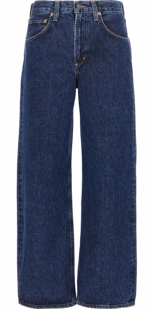 Agolde Blue Cotton Jeans Denim