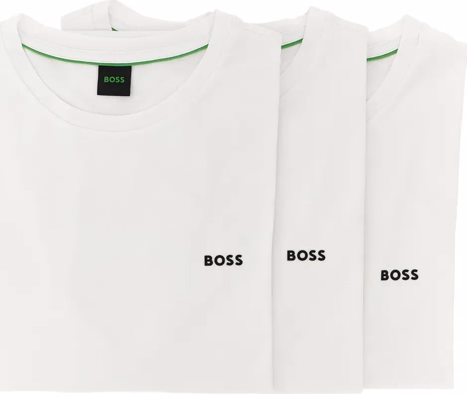 Hugo Boss White Cotton T-Shirt