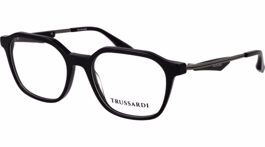 Trussardi Black Acetate Glasses (Frames)