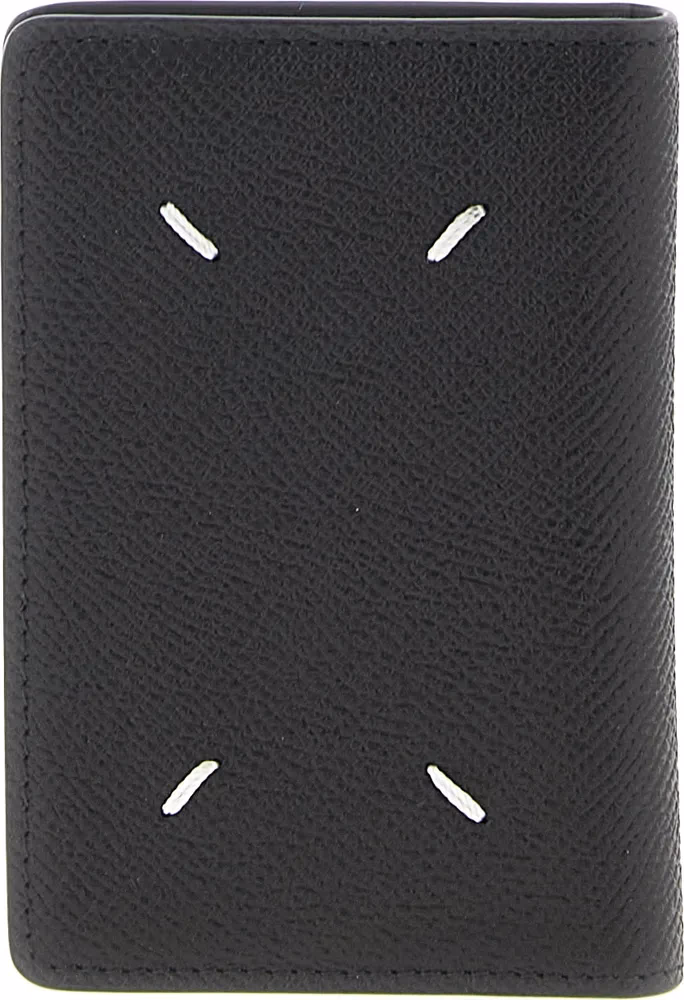 Maison Margiela Black Calfskin Cardholder