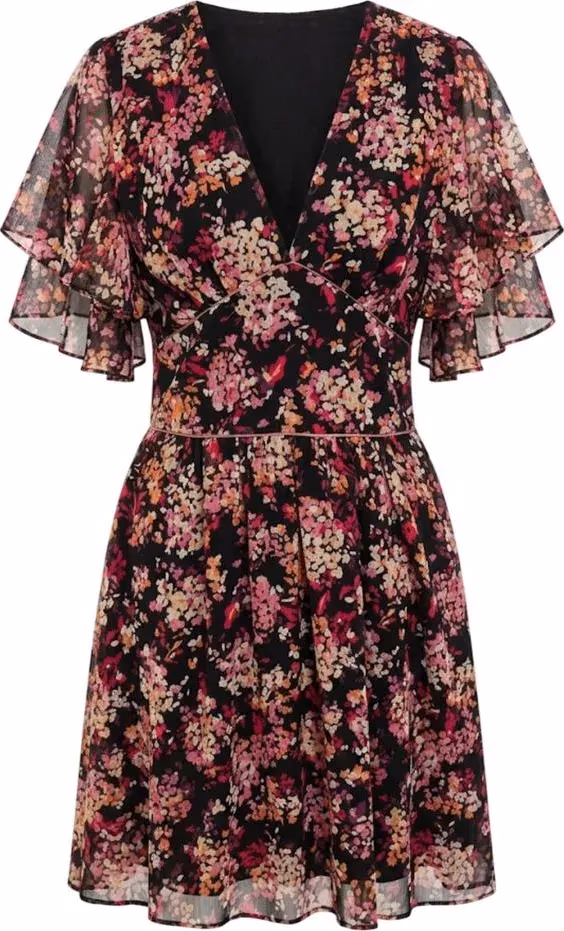 Trussardi Jeans Black Polyester Women Dress