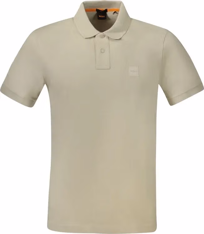 Hugo Boss Beige Cotton Men's Polo