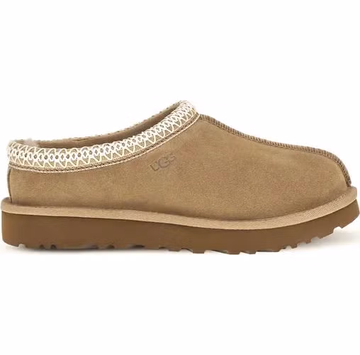UGG Beige Leather Mules
