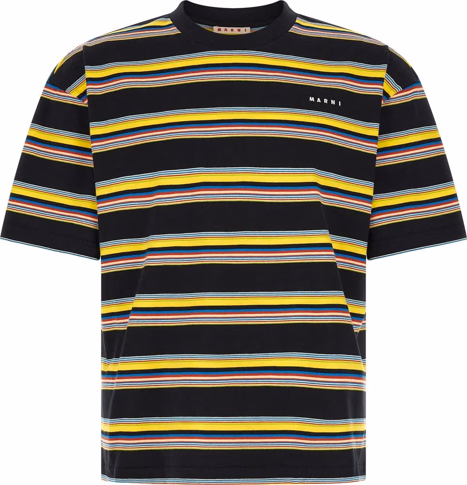 Marni Multicolor Cotton T-Shirt