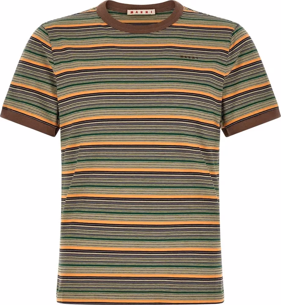Marni Multicolor Cotton T-Shirt