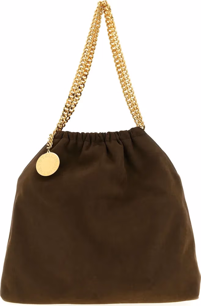 Stella McCartney Brown Polyester Shoulder Bag
