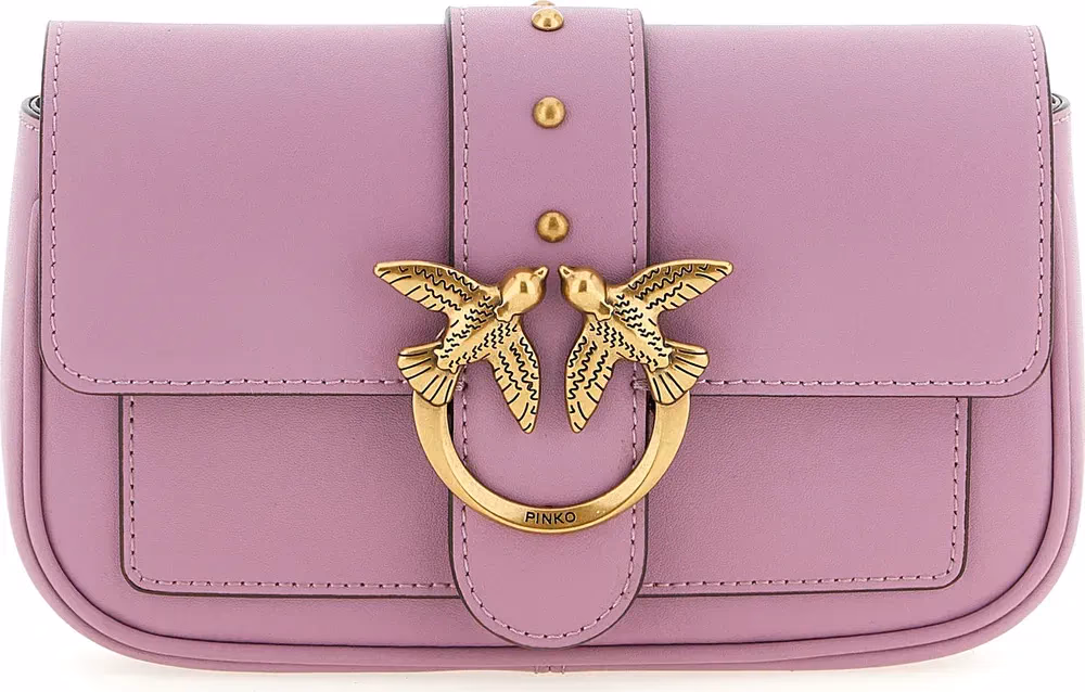 PINKO Multicolor Lambskin Crossbody Bag