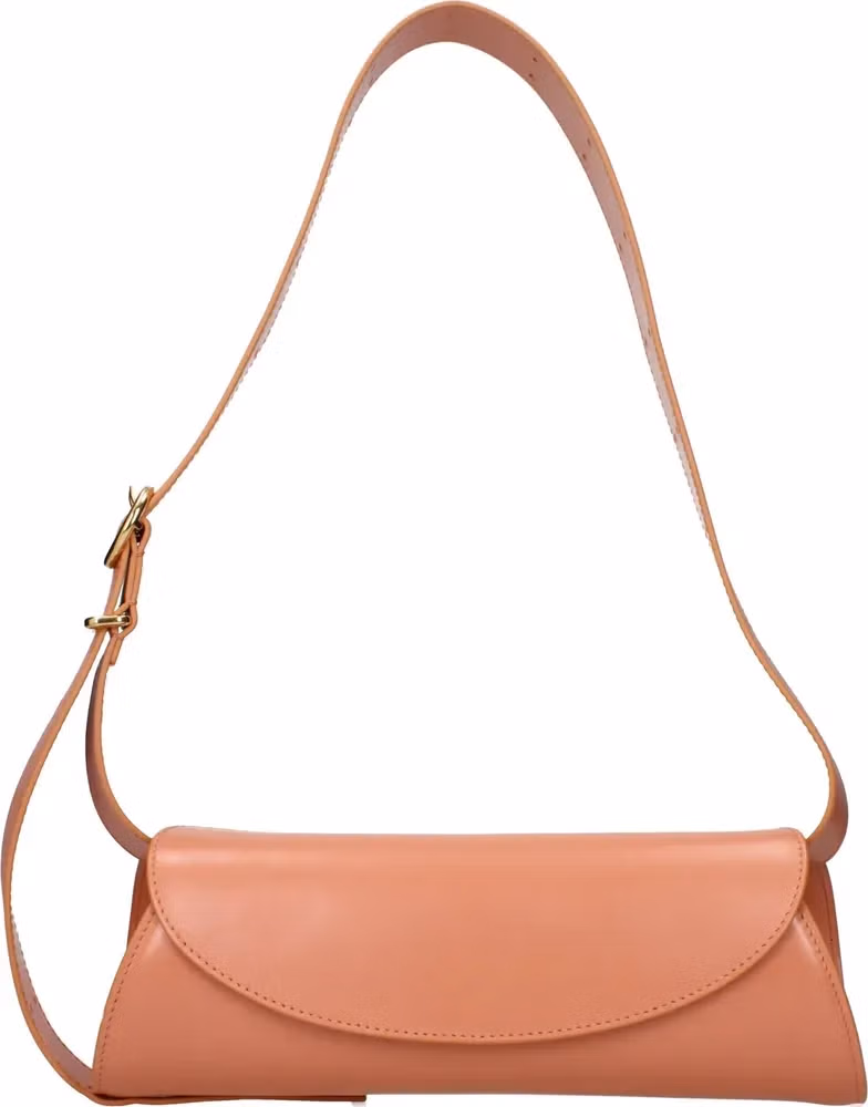 Jil Sander Pink Leather Crossbody Bag