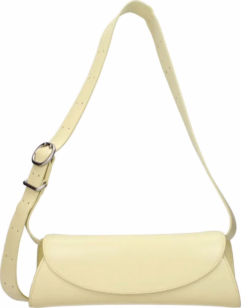 Jil Sander Yellow Leather Crossbody Bag