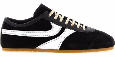 Bicolor Calfskin Athletic Sneakers