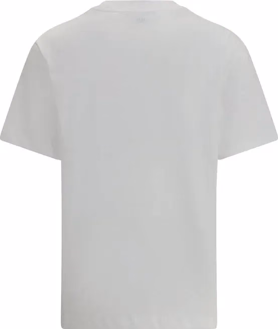 Ami Paris White Cotton T-Shirt
