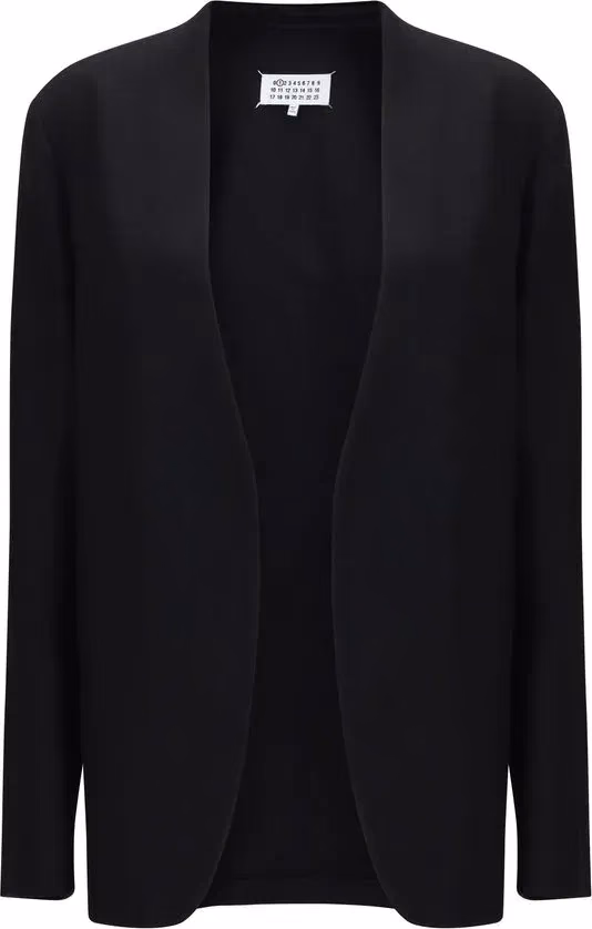 Maison Margiela Black Wool Oves Aries Jacket