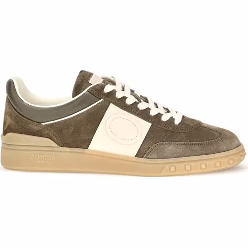 Valentino Garavani Bicolor Calf Leather Bos Taurus Low Top Sneakers