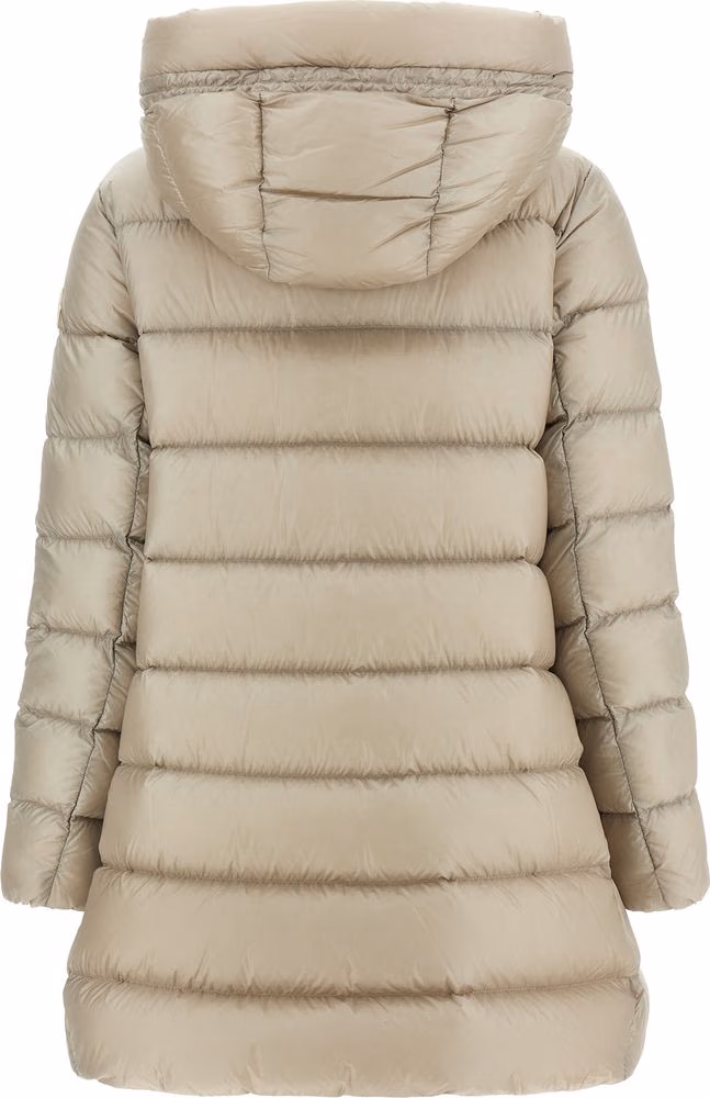 Moncler Beige Polyamide Full-Length Jacket