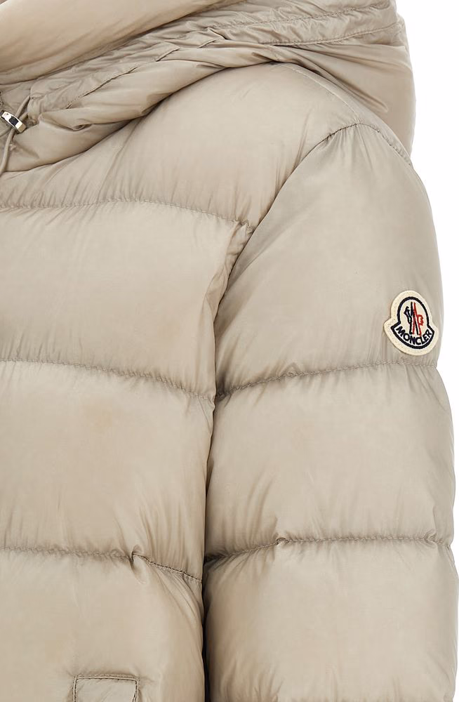 Moncler Beige Polyamide Full-Length Jacket