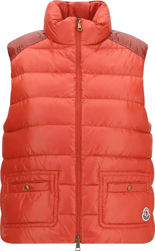 Moncler Multicolor Polyamide Sleeveless Jacket