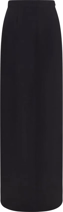 Maison Margiela Black Wool Oves Aries Long Skirt