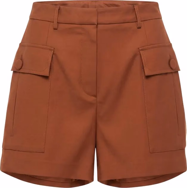 Trussardi Jeans Brown Viscose Women Shorts