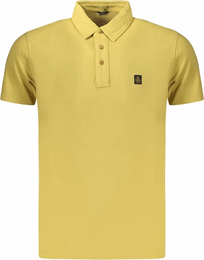 Refrigiwear Yellow Cotton Men's Polo