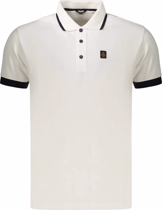Refrigiwear White Cotton Men's Polo
