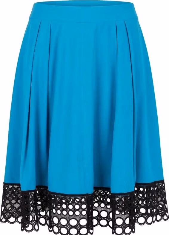 Trussardi Blue Acetate Women Skirt