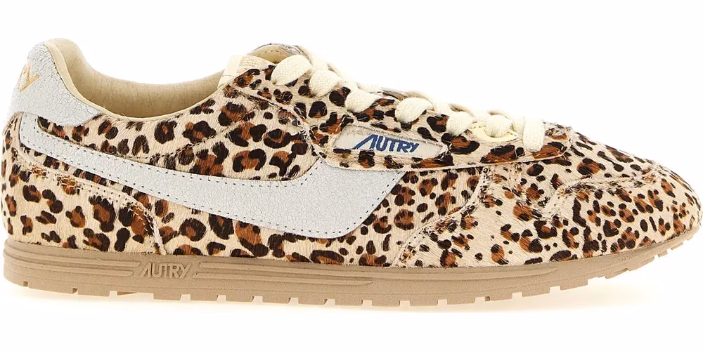 Autry Multicolor Cowhide Low Top Sneakers