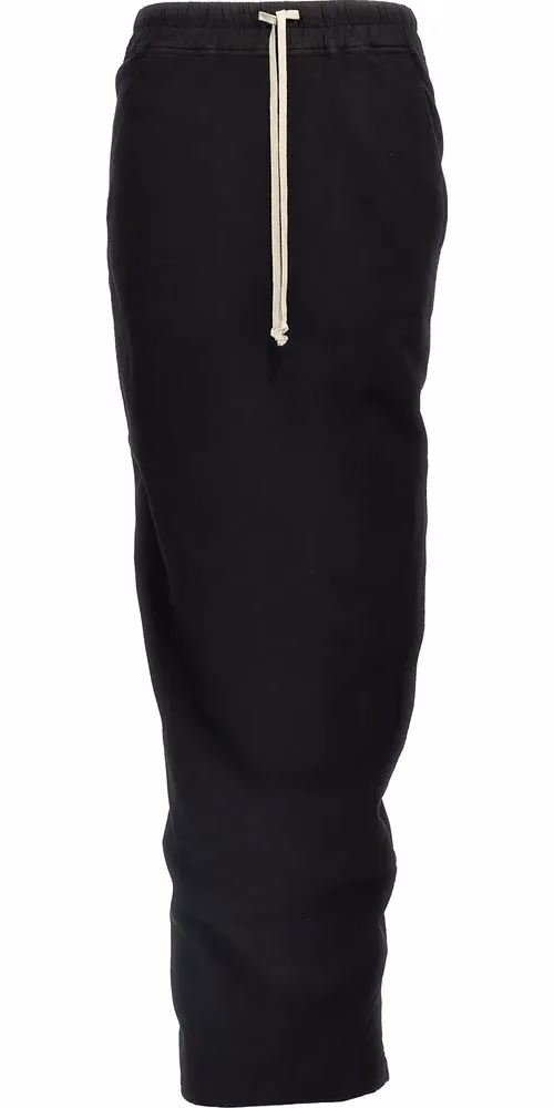 DRKSHDW Black Cotton Mini Skirt
