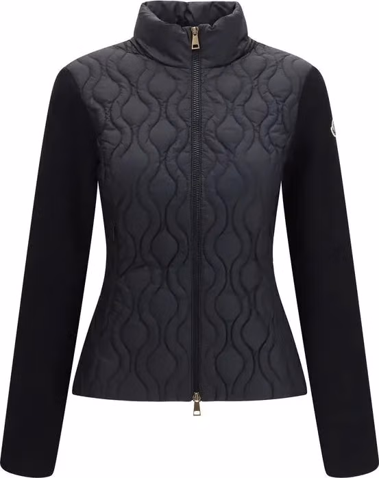 Moncler Black Cotton Shell Jacket