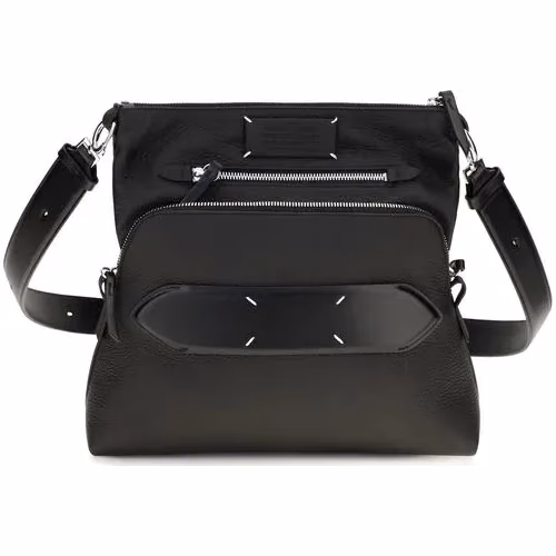 Maison Margiela Black Lamb Ovis Aries Aries Shoulder Bag